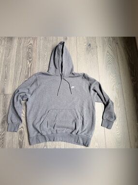 Nike Hooded Sweatshirt in Gray Size XXL